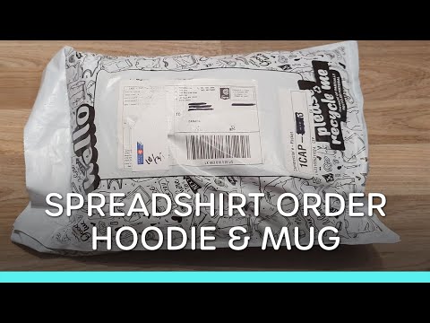 Spreadshirt Review of my Idea Rabbit Hoodie and Mug