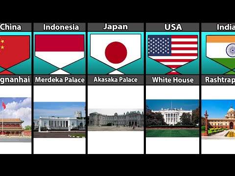 Presidential Residence From Different Countries