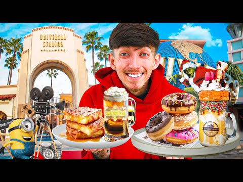 I Tried EVERY Food At Universal Studios!