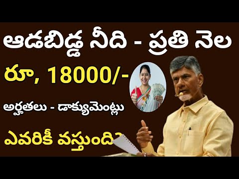 ఆడబిడ్డ నీది రూ, 1500 || aadabidda nidhi scheme eligibility@ConnectingChandra