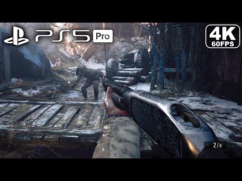 Resident Evil 8 Village PS5 PRO Gameplay Ray Tracing 4K 60FPS