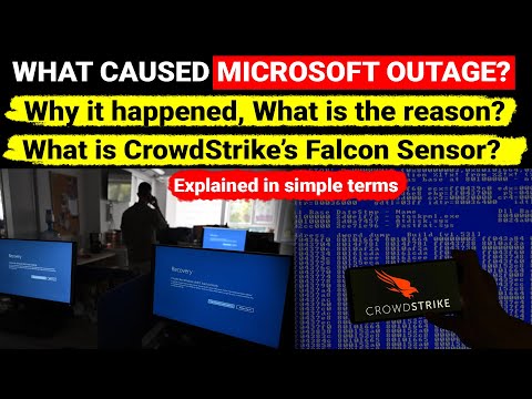 Microsoft outage cause Explained | Why it happened, What is the reason, BSOD | What is CrowdStrike