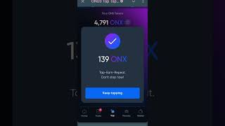 Earn On Onus Tap Tap #Tap2Earn #airdrop #ONUS