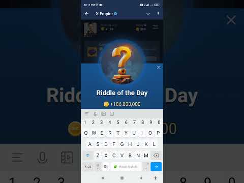 x empire 18 september new riddle of the day answer | musk empire daily combo riddle answer today