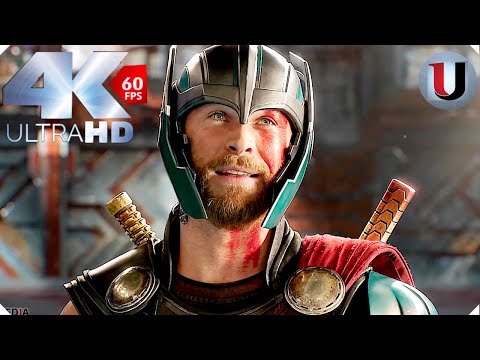 Thor Meets Hulk - He is a Friend From Work Scene - Thor Ragnarok MOVIE CLIP (4K)