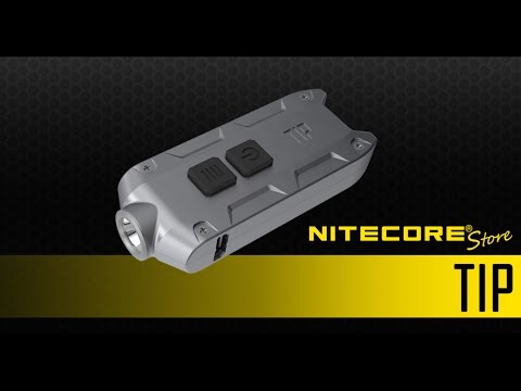 (Discontinued) Nitecore TIP 360 Lumen USB Rechargeable Keychain Flashlight