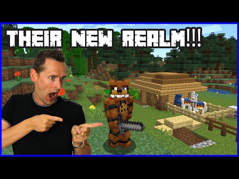 I SNEAKED INTO KARINA AND RONALD'S NEW REALM!!!