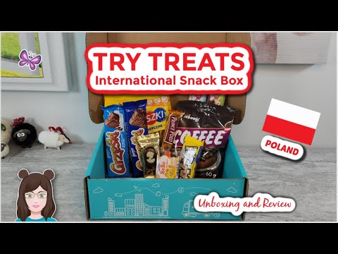 POLAND TRY TREATS International Subscription Box Unboxing & Taste Test