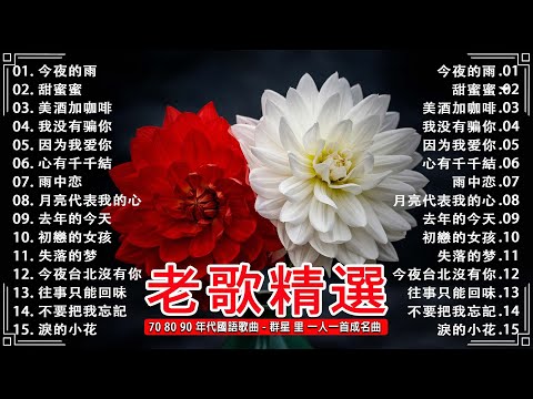 【老歌精選】100首70、80 年代唱遍大街小巷的歌曲今天给大家推荐 ⭐ 台語一人一首成名曲《今夜的雨, 心有千千結, 因为我爱你, 美酒加咖啡》🎵 Taiwanese Classic Songs