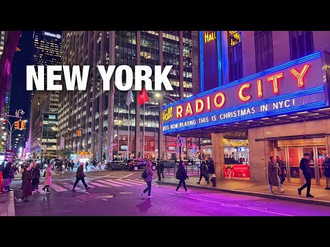 New York City LIVE Manhattan on Tuesday (November 12, 2024)