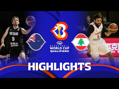 New Zealand vs Lebanon | FIBA World Cup Qualifiers 2023