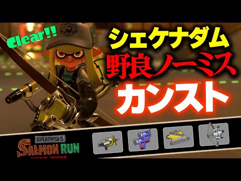 【サーモンランNW】シェケダナム野良ノーミスカンストの軌跡40~999【Splatoon3】