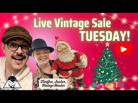 Vintage Live Sale Tuesday: Thrifter Junker Vintage Hunter & The Cult Of Vintage