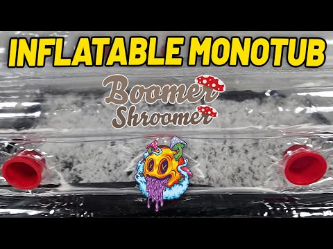 Boomer Shroomer Inflatable Monotub Fruiting Conditions | Boomer Shroomer S1 EP2