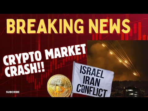 BREAKING NEWS 🚨🚨CRYPTO MARKET CRASH!! IRAN VS ISRAEL WAR STARTED??