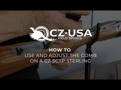 How to Use and Adjust the Comb on a CZ SCTP Sterling