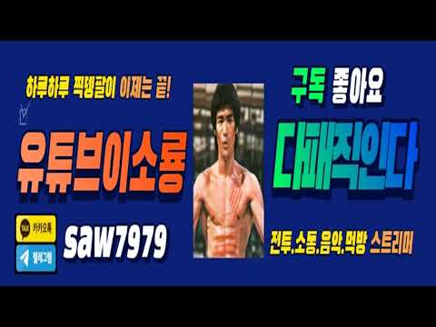 유튜브이소룡13 라이브 방송