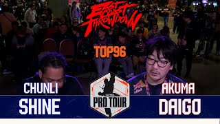 daigo vs shine TOP 96 - East Coast Throwdown - Capcom Pro Tour 2024 ▰