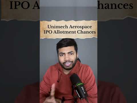 Unimech Aerospace IPO Allotment Chances | Latest IPO GMP #shorts #latestipo #ipo #ipoalert