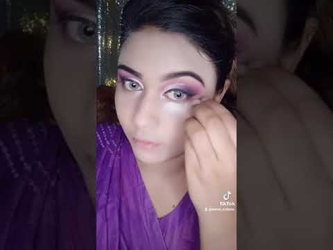 Purple cut crees eye Makeover tutorial