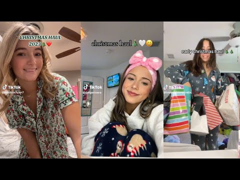 Christmas haul 2023/24 - TikTok compilation 🛍️😋