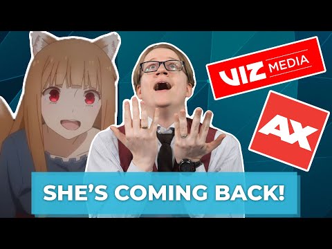 Spice & Wolf Returns, Viz Media Raises costs, and AX Hotels might have problems | Today's Anime News