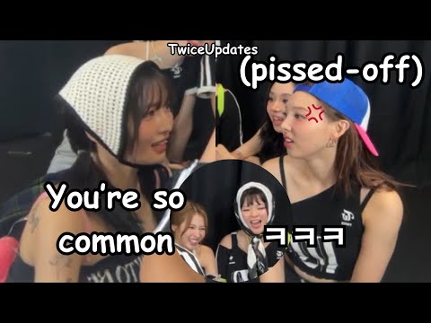 twice momo vs nayeon and then there’s twice being so done with their unnie