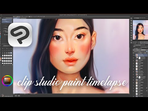 Speedpainting in Clip Studio Paint ✦ Digital Art from My Imagination