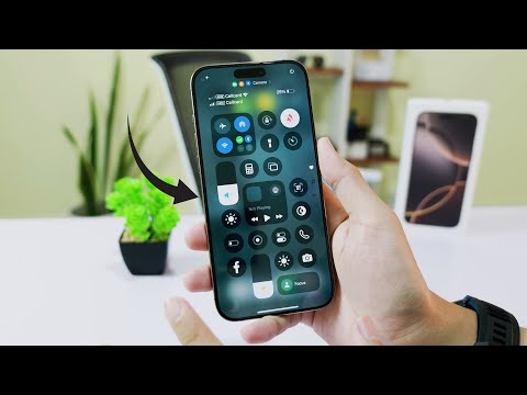 How to Reset Control Center to Default on iPhone 16 & 16 Pro Max