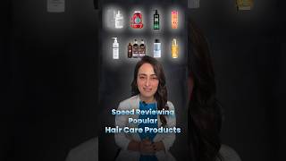 Speed review of popular hair care products | dermatologist