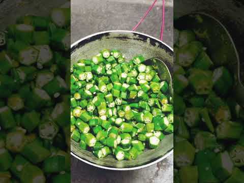 oil free bhindi fry#shorts#ytshorts #youtube