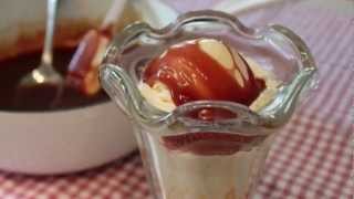 Salted Caramel Sauce Recipe - Caramel Ice Cream Topping