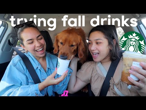 asking for surprise fall drinks at Starbucks! *barista recommendations*