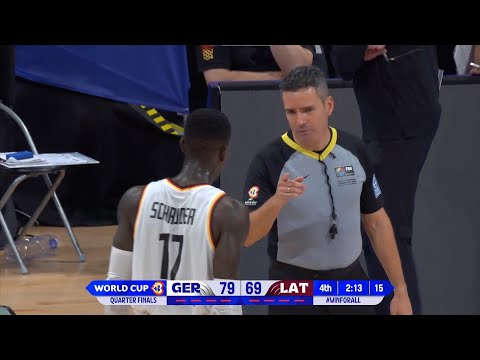 Technical Foul - FLOP - FAKE BEING FOULED - FIBA World Cup 2023