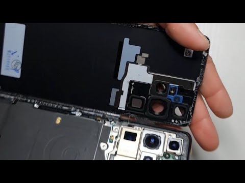 How To Replace Back Glass On Samsung S21 Ultra #s21ultra