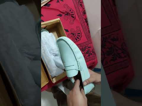 Highlander men green😃 perforations loafers, what I order vs what I got from myntra #unboxing #myntra