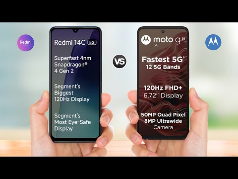 Redmi 14c 5g vs Moto G35 5g || Full Comparison