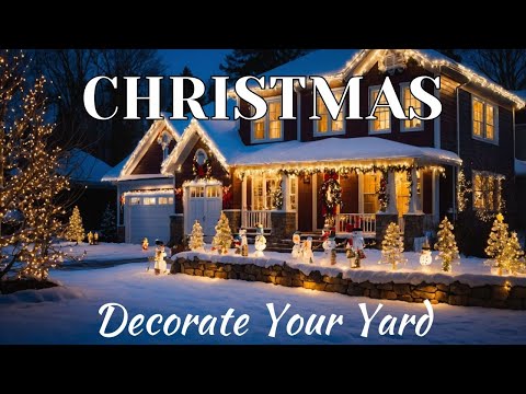 Decorate Your Yard for Christmas | Festive Outdoor Holiday Ideas