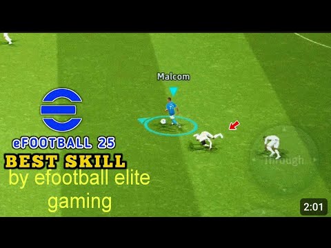 Double touch ❌ This skill✅ | Best 1vs 1 skill ❔🤔|efootball 2025