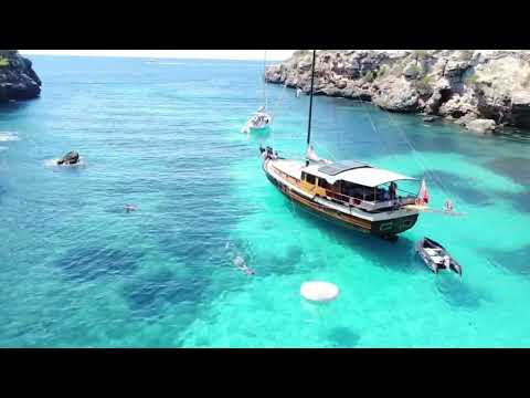 MALLORCA ☀️ CALA PI 🏖 views from above 🤗 testing my drone!