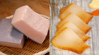 How to Make Miso-marinated Whale Skin - Delicacy【English subtitles】