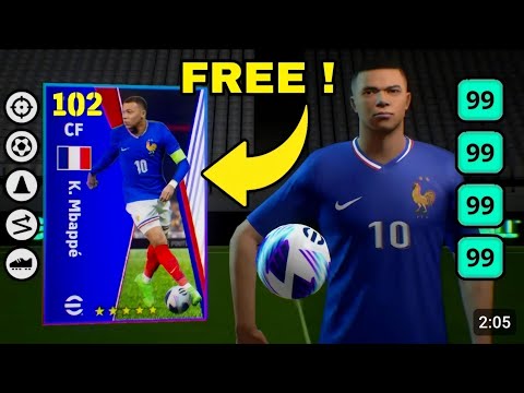 How To Get Free Messi & Mbappe In eFootball 🎁 I eFootball 2024 Mobile