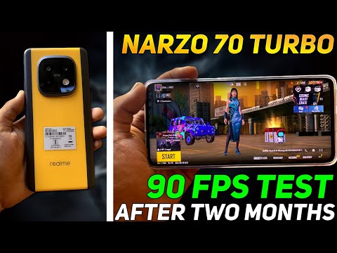 REALME NARZO 70 TURBO BGMI 90 FPS TEST AFTER TWO MONTHS | FRAMDROPS 💔🤡