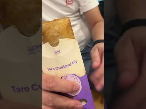 Taro Custard Pie  #mcdonalds #singapore