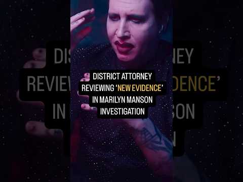 New Marilyn Manson Evidence Under Review #marilynmanson #rockmusic #goth #music