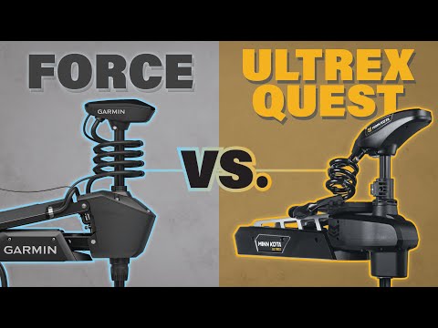 Garmin Force vs Minn Kota Ultrex Quest.. ULTIMATE COMPARISON