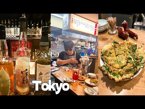 tokyo vlog学芸大学🇰🇷韓国居酒屋🌶｜渋谷隠れウィスキーBAR🥃 日本に住む韓国人브이로그🇯🇵🇰🇷