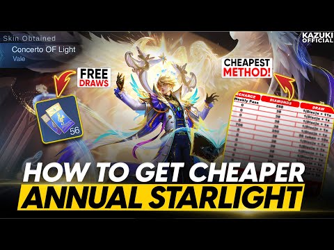 HOW TO GET VALE ANNUAL STARLIGHT SKIN IN THE CHEAPEST WAY POSSIBLE!