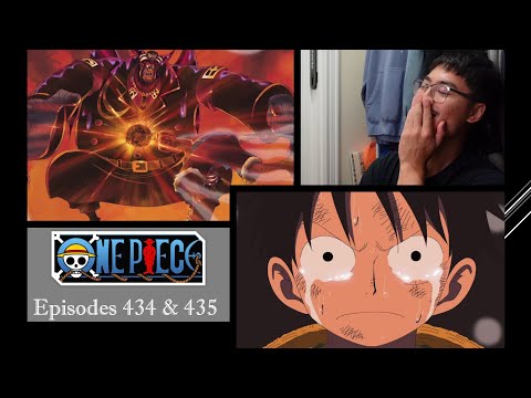 Luffy Gives His Arms! One Piece Episode 434 & 435 Reaction