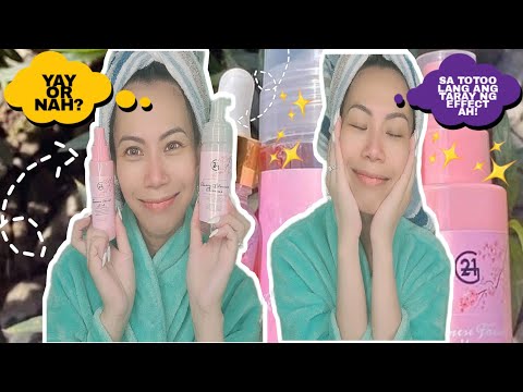 G21 SAKURA SET 🌸 INSTANT REVIEW || GLASS EFFECT NGA BA? || JANICE MILLIS